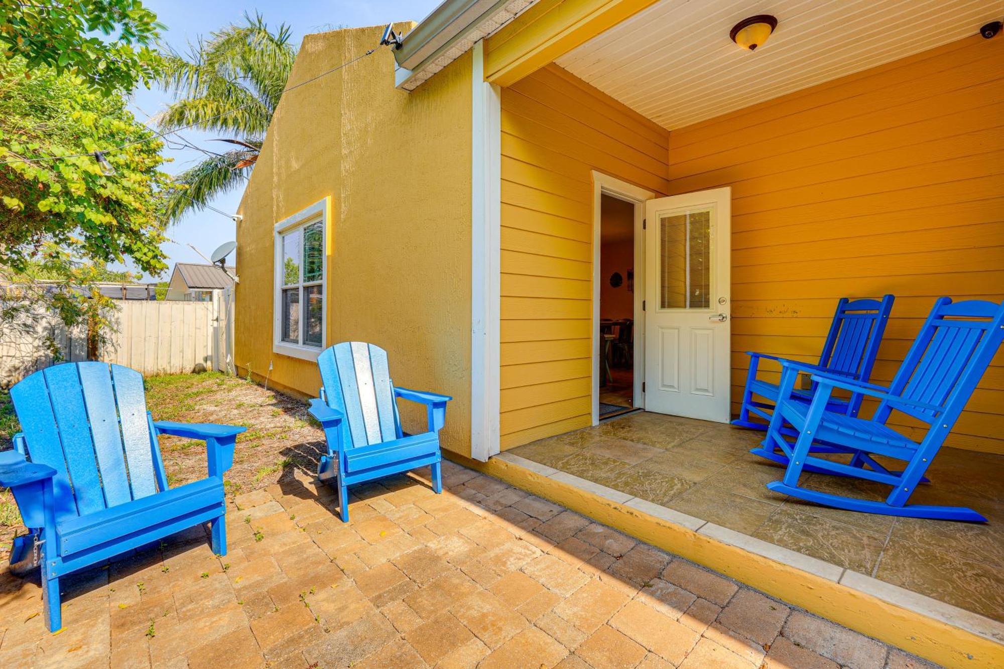 St Augustine Island Cottage - Walk To Beach Сент Августин Екстериор снимка