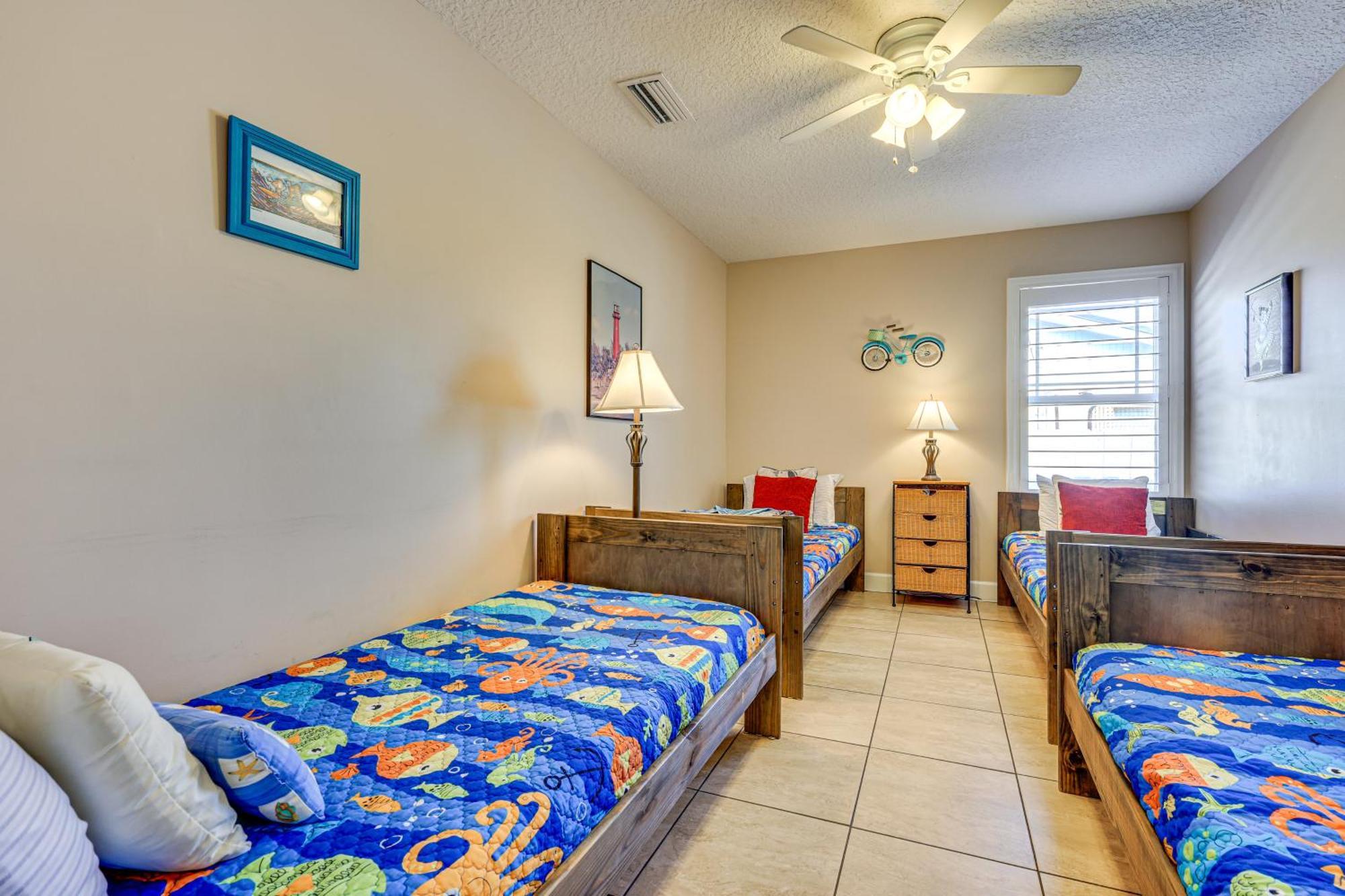 St Augustine Island Cottage - Walk To Beach Сент Августин Екстериор снимка